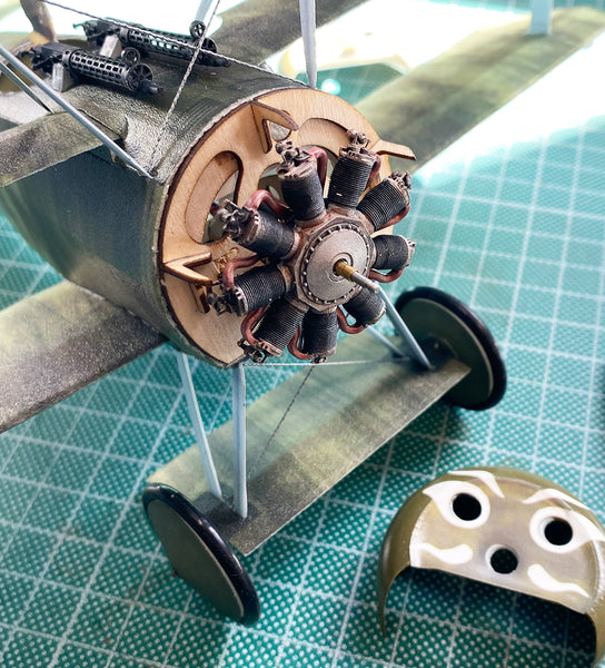 Detail Pack - Fokker Triplane Rotary Engine & Spandau MGs