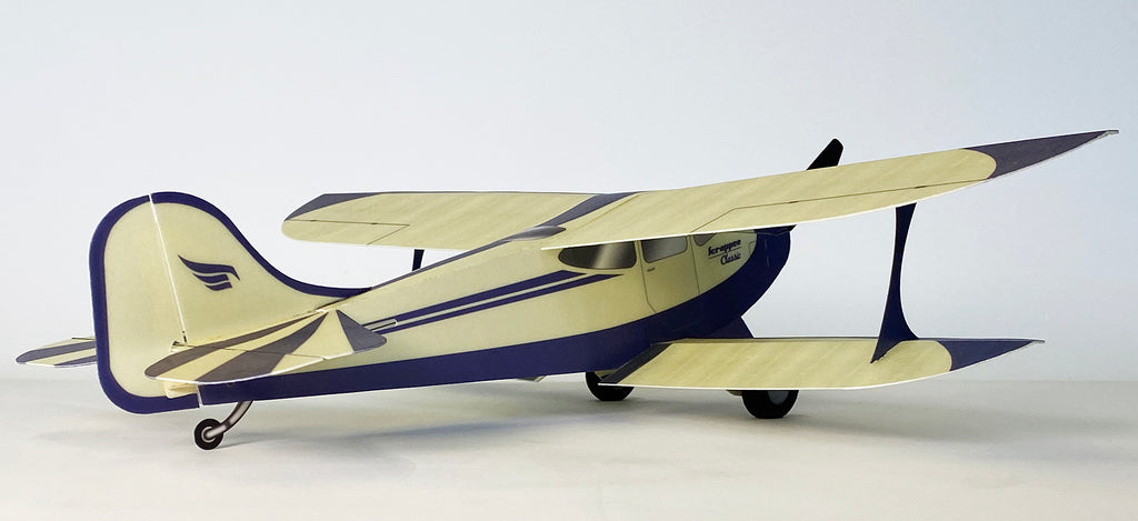 Micro Biplane Scrappee Biplane Classic Kit – Microaces